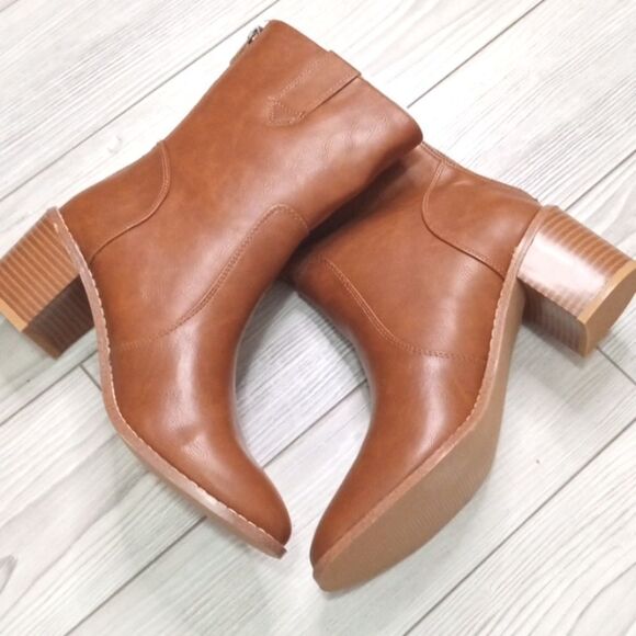 (A-3516)   Coutgo Women's  Ankle Boots  Sz 8 - Picture 1 of 11